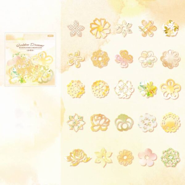 Paper Pack Retro Hollow Paper 25PCS - Image 13