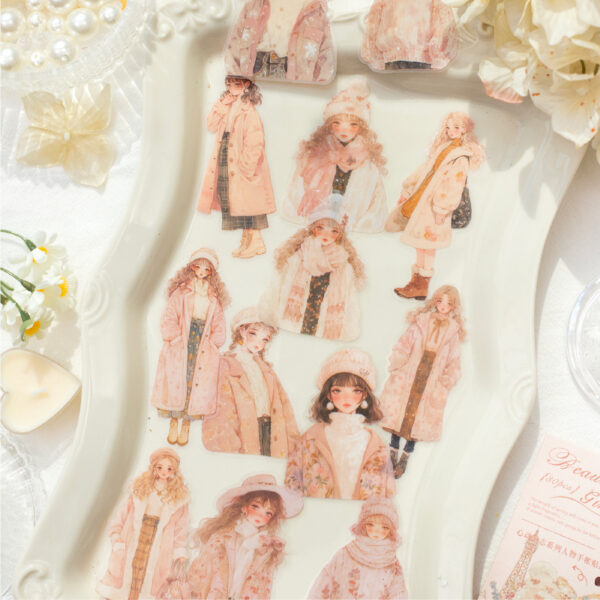 PET sticker pack Girl Theme 30PCS - Image 2