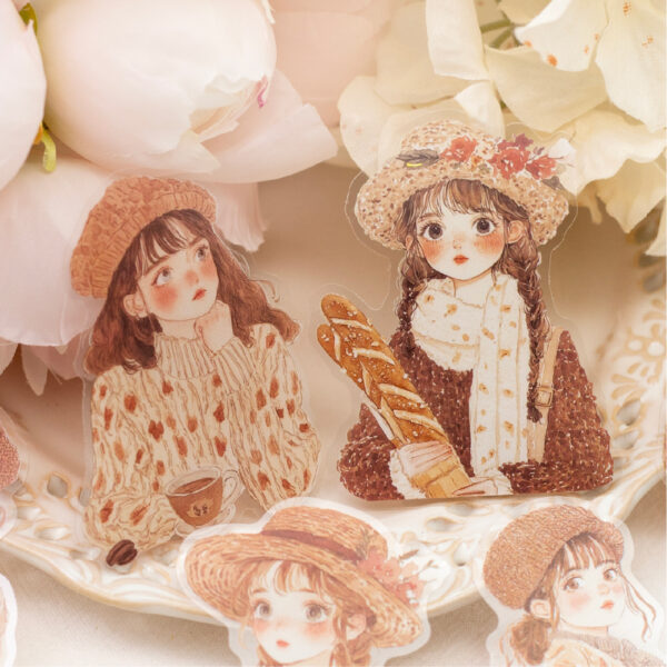 PET sticker pack Girl Theme 30PCS - Image 7