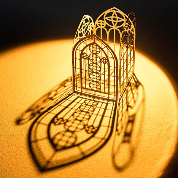 Hollow Paper Cutout Decoration Paper 15pcs
