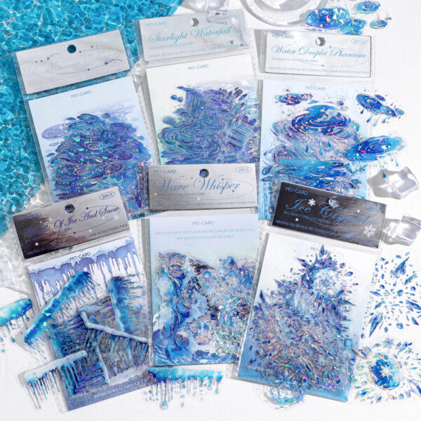 PET Sticker Pack Boundless Water Language Series 20PCS - Image 8