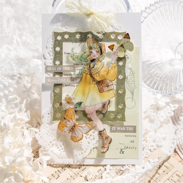 Hollow Paper Cutout Decoration Paper 15pcs - Image 11