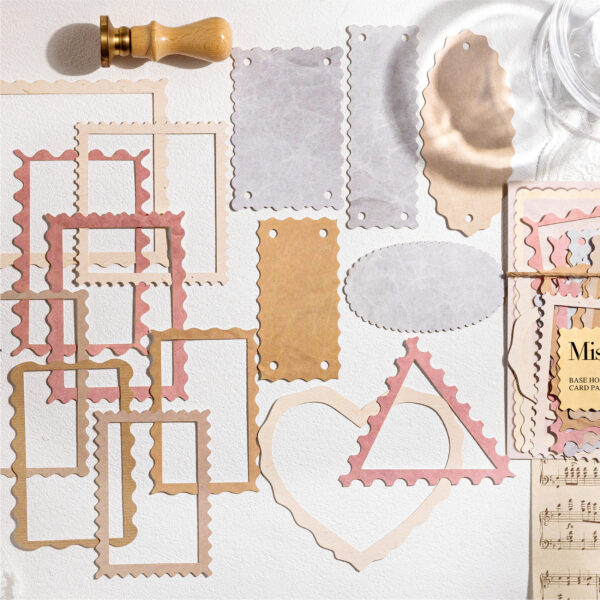 Hollow Paper Cutout Decoration Paper 15pcs - Image 9