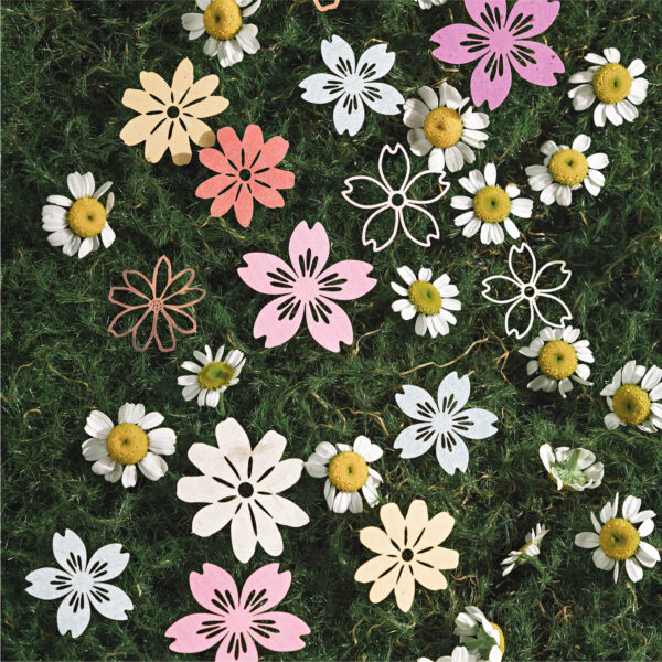 Decoration Pack Hollow Flower Decoration 30PCS - Image 2