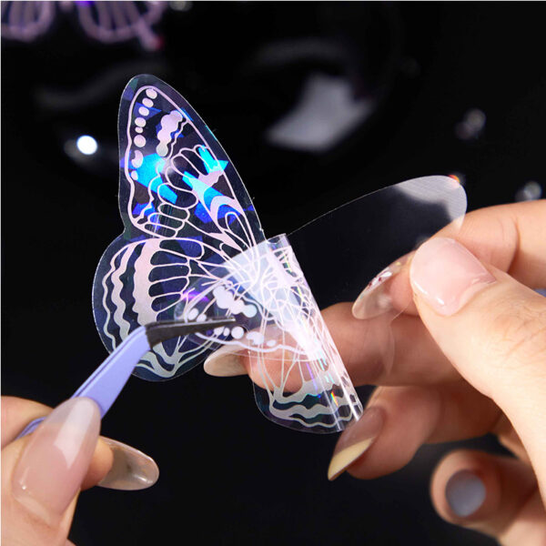 PET sticker pack Butterfly Theme Stickers 20PCS - Image 4