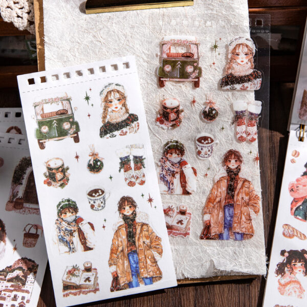 PET sticker book Character theme stickers 24 Sheets - Image 7