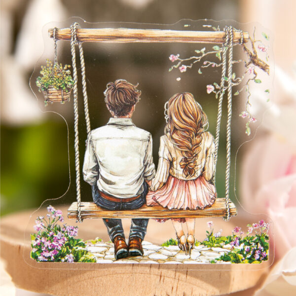 love theme sticker