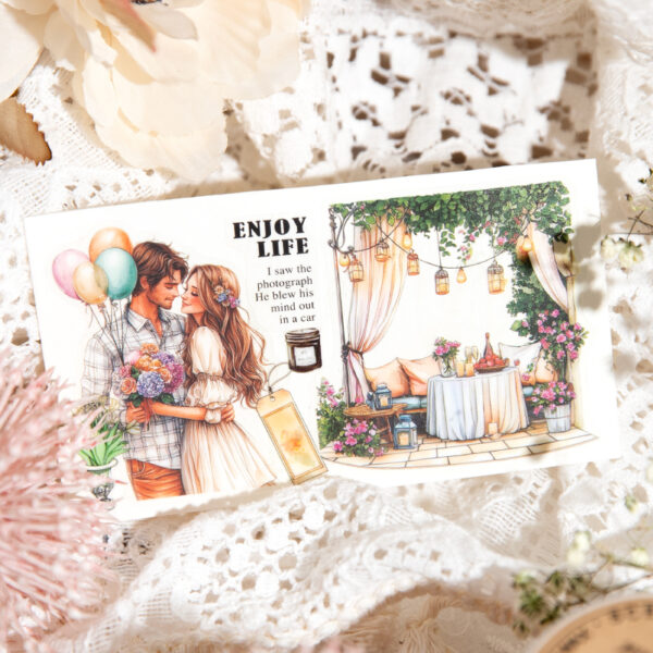 love theme sticker