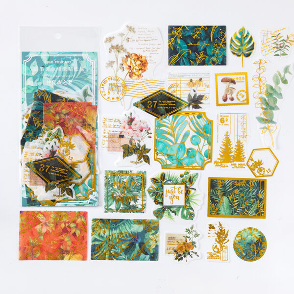 Gold-stamped sticker pack Renaissance series 60PCS - Image 12