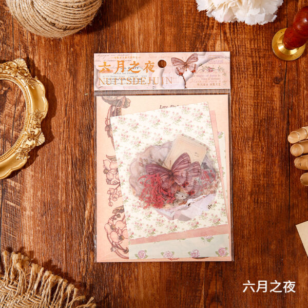 Material Pack Retro Art Decorative Paper 40PCS - Image 18