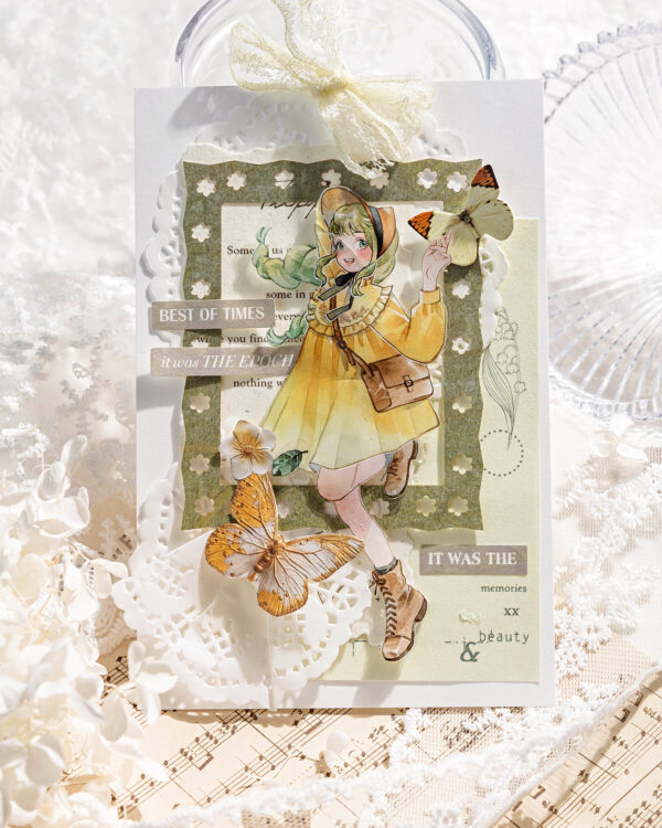 Hollow Paper Cutout Decoration Paper 15pcs - Image 7