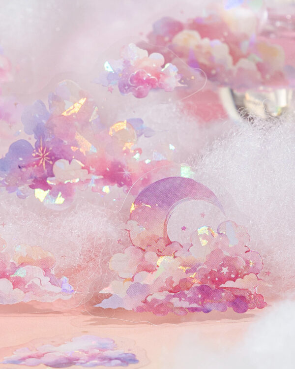 PET sticker pack Cloud theme stickers 30PCS - Image 10