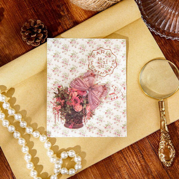 Material Pack Retro Art Decorative Paper 40PCS - Image 10