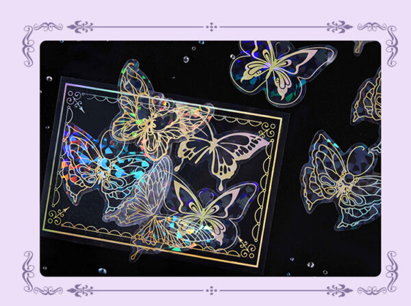 PET sticker pack Butterfly Theme Stickers 20PCS - Image 7