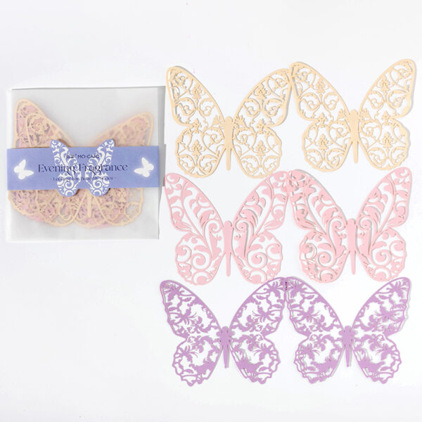 Hollow Butterfly Lace Decorative Paper 6PCS - Image 9