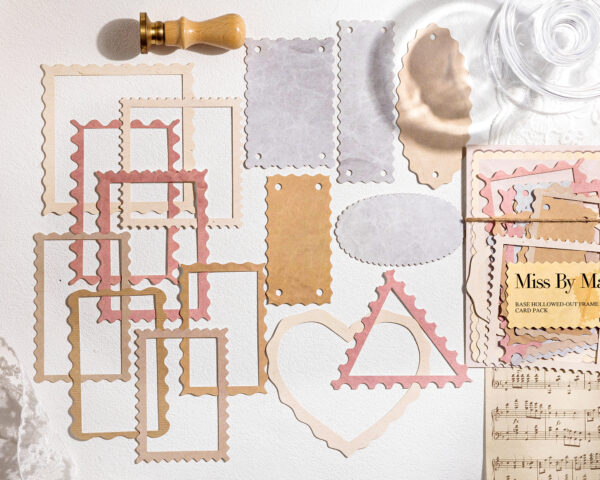 Hollow Paper Cutout Decoration Paper 15pcs - Image 14