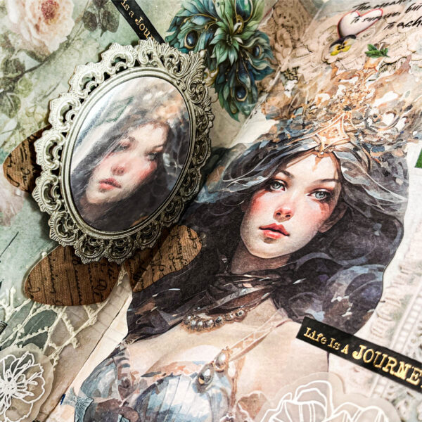 Decor Paper Magic Silver Mirror Theme 10pcs - Image 5