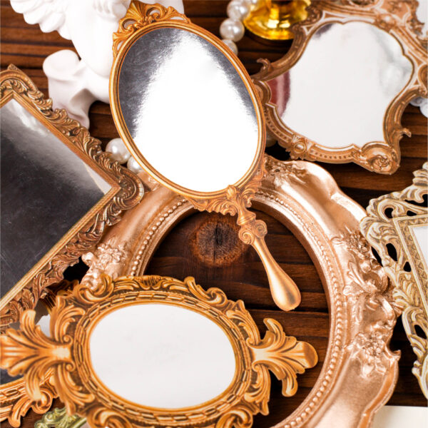 Decor Paper Magic Silver Mirror Theme 10pcs - Image 3