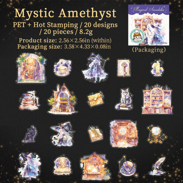 magic theme stickers