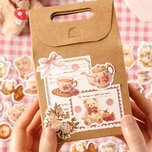 Stickers in box, Fairy Tale World Series, Fantasy Theme, 46 pieces