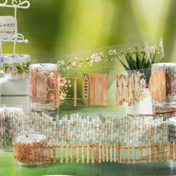 PET tape Flower Garden Secret Series Garden Theme 2m