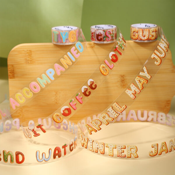 PET tape Alphabet theme 2m - Image 3