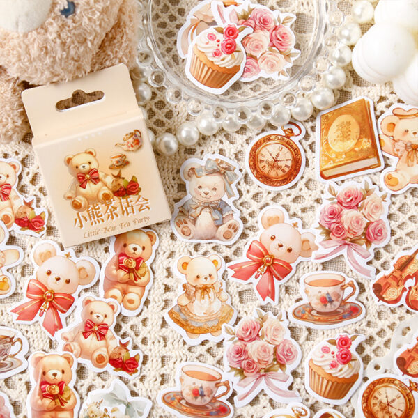 Stickers in box, Fairy Tale World Series, Fantasy Theme, 46 pieces