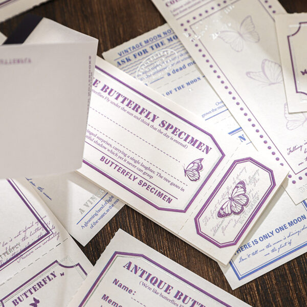 Notepad Liliana's Collection Silver Embossed 15 sheets