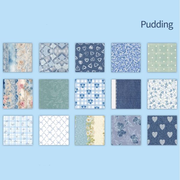 Decorative Paper Textured Paper Series Plaid Theme 30 sheets
