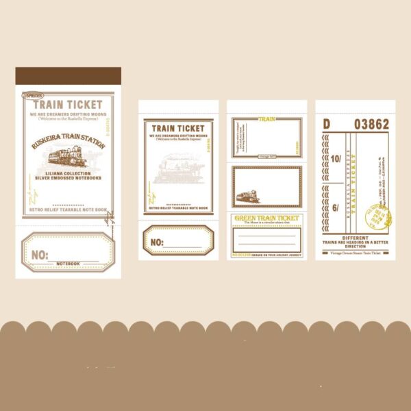 Notepad Liliana's Collection Silver Embossed 15 sheets