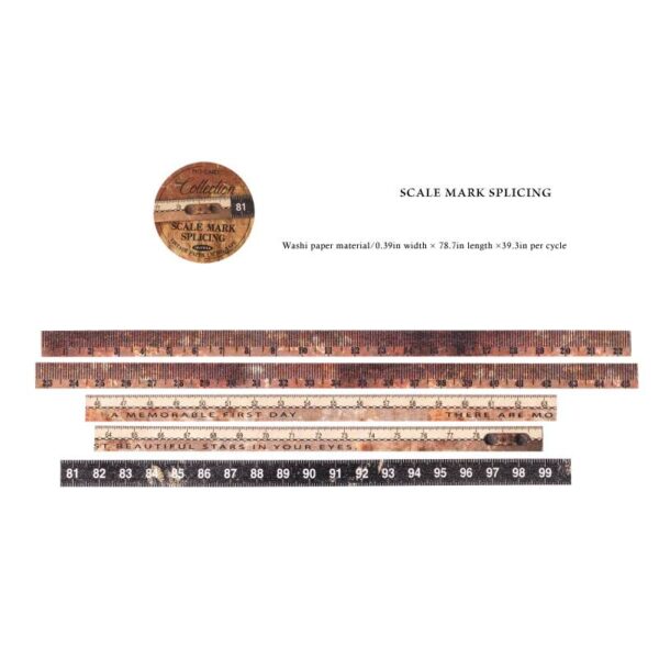 Tape Roll Tape measure collection Tape measure theme 2m
