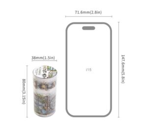 PET tape Flower Garden Secret Series Garden Theme 2m
