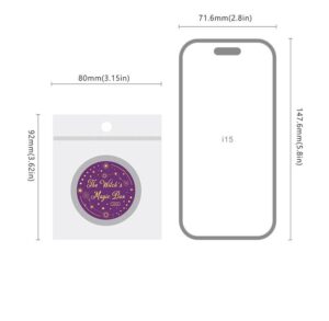 Stickers in box Witch's Magic Box Series Magic Witch Theme Stickers 50 pieces