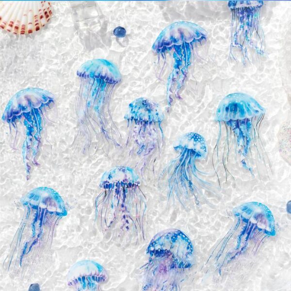 Sticker Pack Blue Sea Series Ocean Theme 20 Stickers