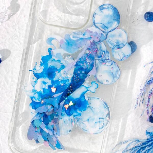 Sticker Pack Blue Sea Series Ocean Theme 20 Stickers