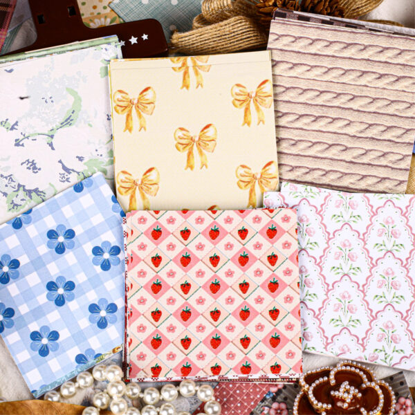 Decorative Paper Textured Paper Series Plaid Theme 30 sheets