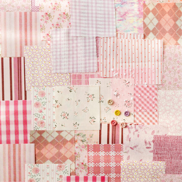 Special material paper, cloth room romantic series, fabric theme, 44 sheets