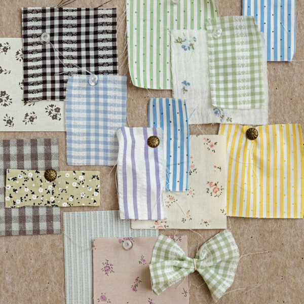 Special material paper, cloth room romantic series, fabric theme, 44 sheets