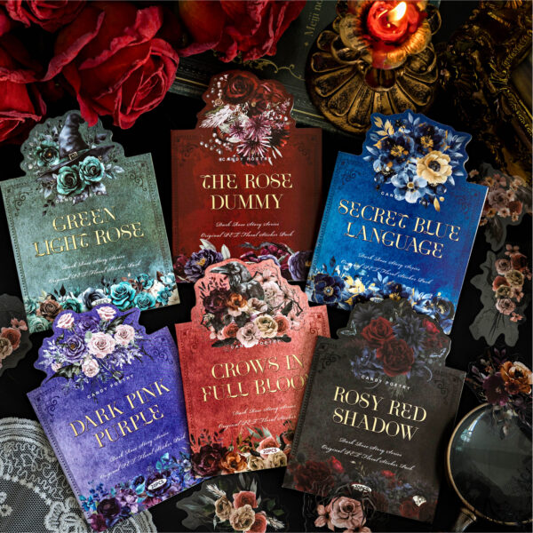 Sticker Pack Dark Rose Story Series Dark Theme Stickers 20 Stickers