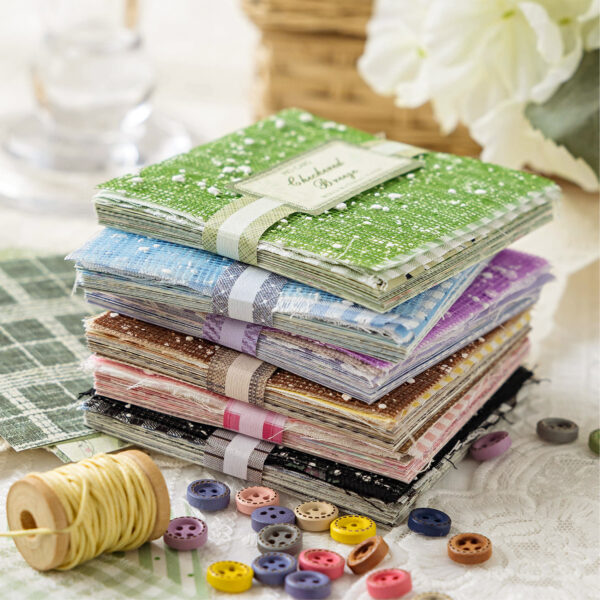 Special material paper, cloth room romantic series, fabric theme, 44 sheets
