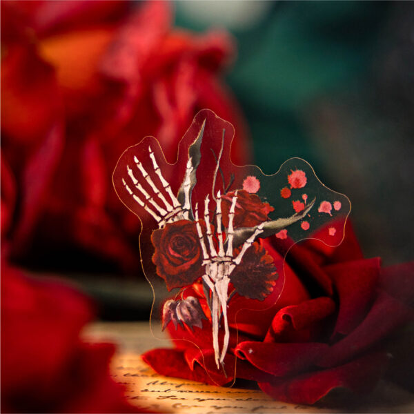 Sticker Pack Dark Rose Story Series Dark Theme Stickers 20 Stickers