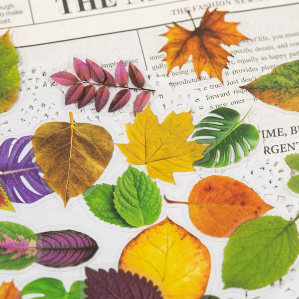 PET sticker pack Twenty-four Years of Dreams series Leaf theme 40 pieces