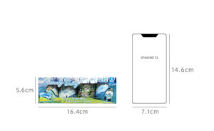 PET tape set Gentle island series Landscape theme 4 rolls