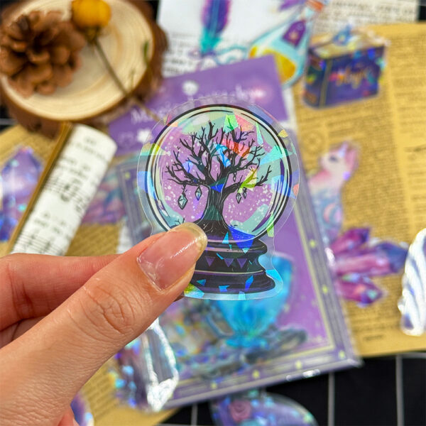 Magic Witch Theme PET Stickers 50pcs