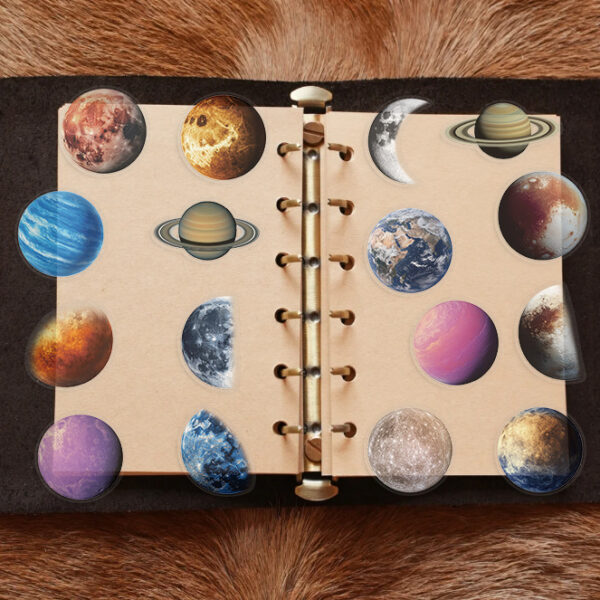 Universe Planets Theme Stickers 50pcs