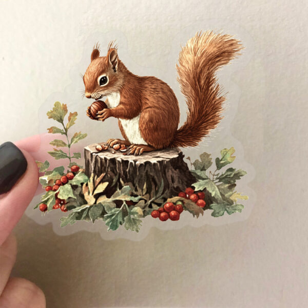 Vintage Mushroom Theme Stickers 50pcs