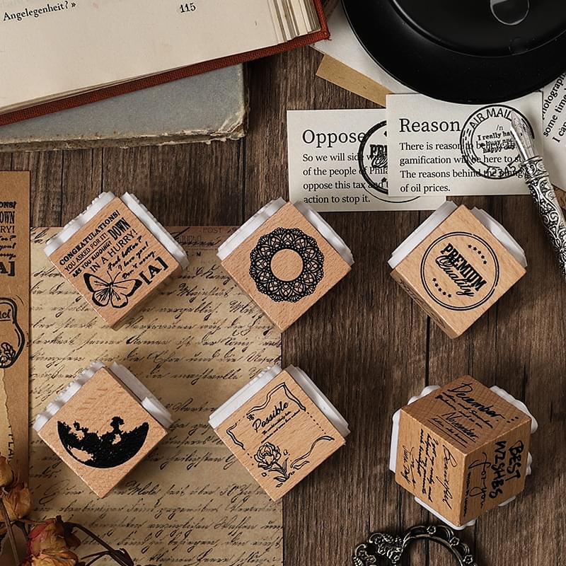 Three-sided stamp Impression treasure box series