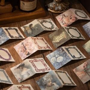 Paper Book Vintage Decorative Paper 42 Sheets