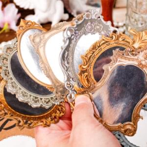 Decor Paper Magic Silver Mirror Theme 10pcs