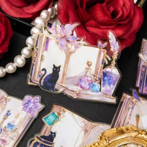 PET sticker pack Paper Dream Cloud Book Series Retro Gothic style 6 pieces